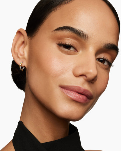 David Yurman Petite Infinity Huggie Hoop Earrings David Yurman Women’s