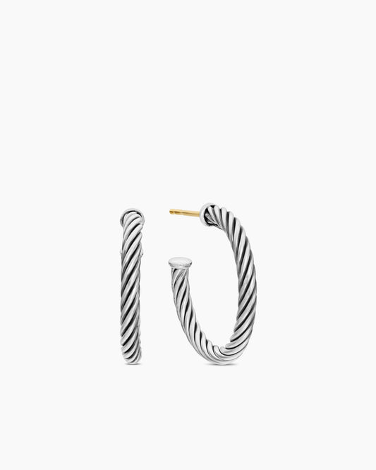 David Yurman Cable Hoop Earrings David Yurman Women’s