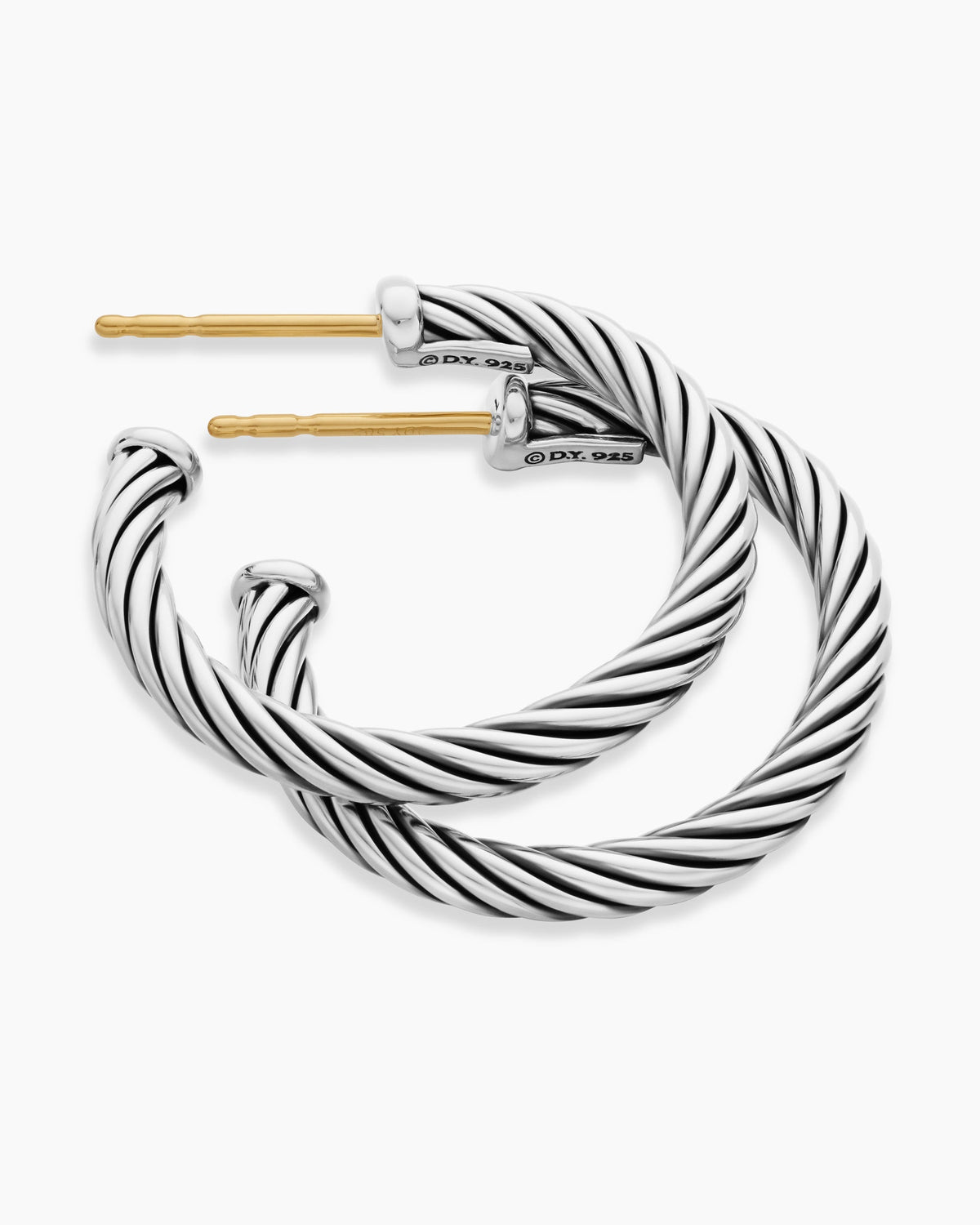 David Yurman Cable Hoop Earrings David Yurman Women’s