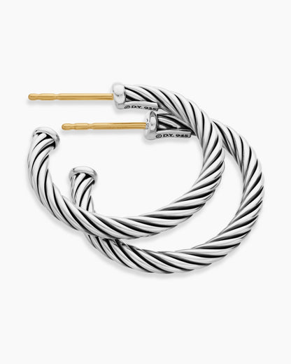 David Yurman Cable Hoop Earrings David Yurman Women’s