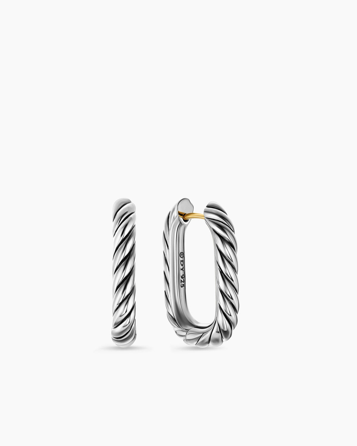 David Yurman DY Madison Cable Hoop Earrings David Yurman Women’s