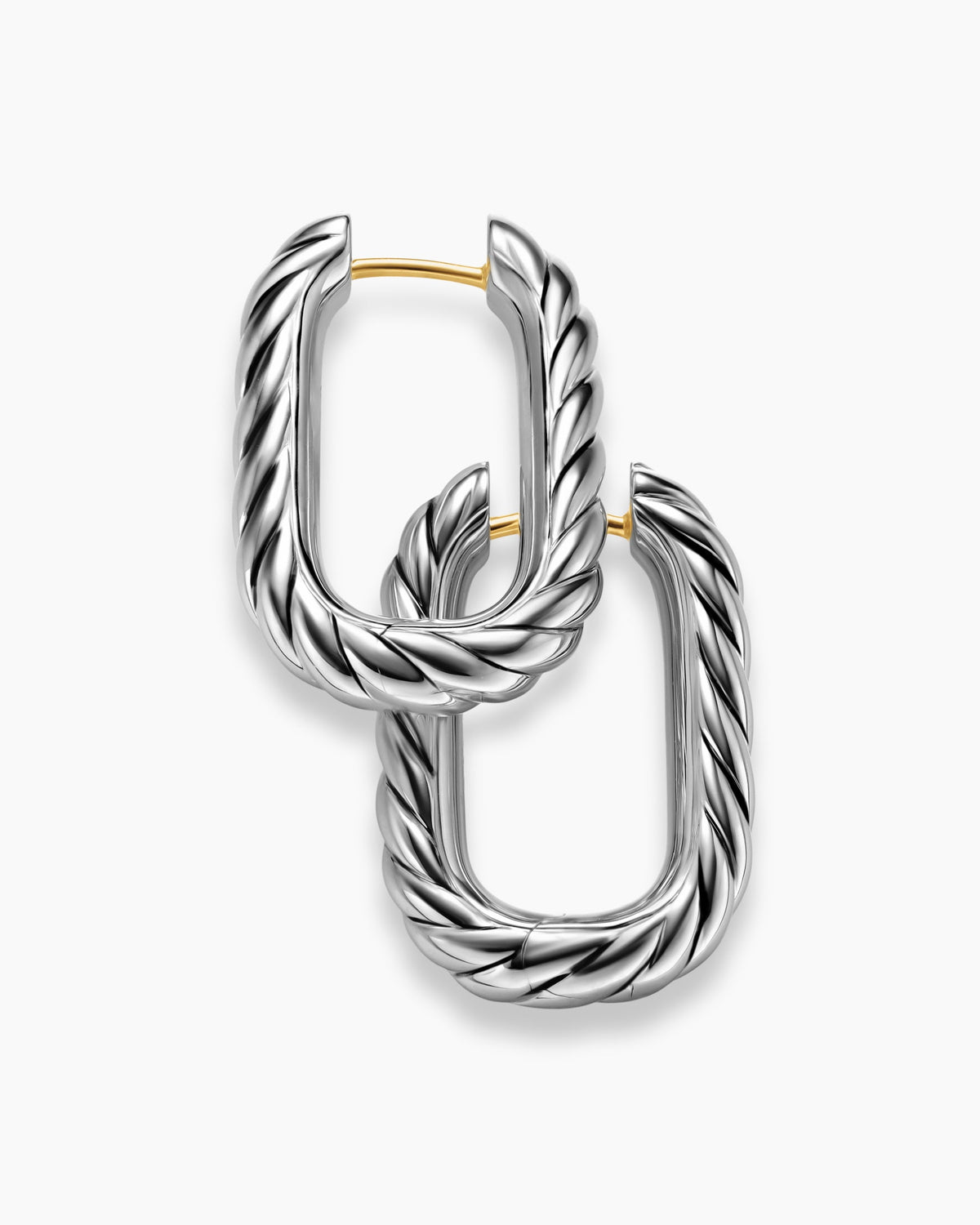 David Yurman DY Madison Cable Hoop Earrings David Yurman Women’s