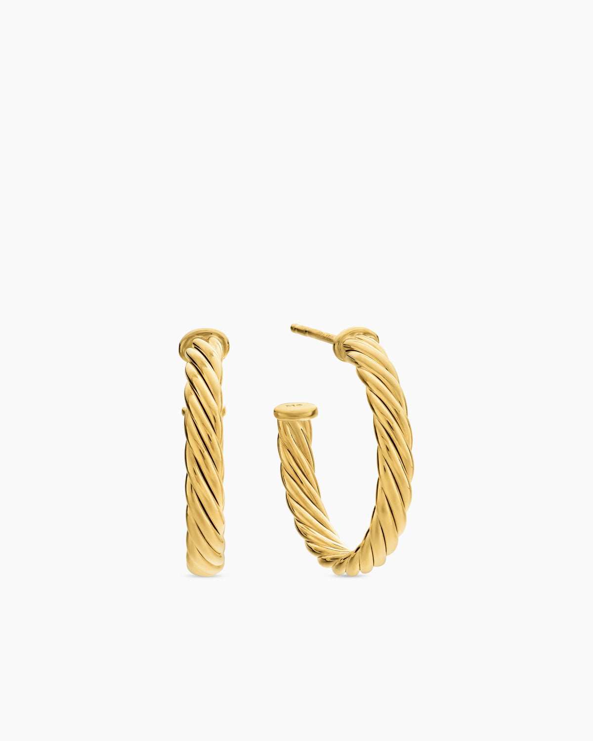 David Yurman Cablespira Hoop Earrings David Yurman Women’s