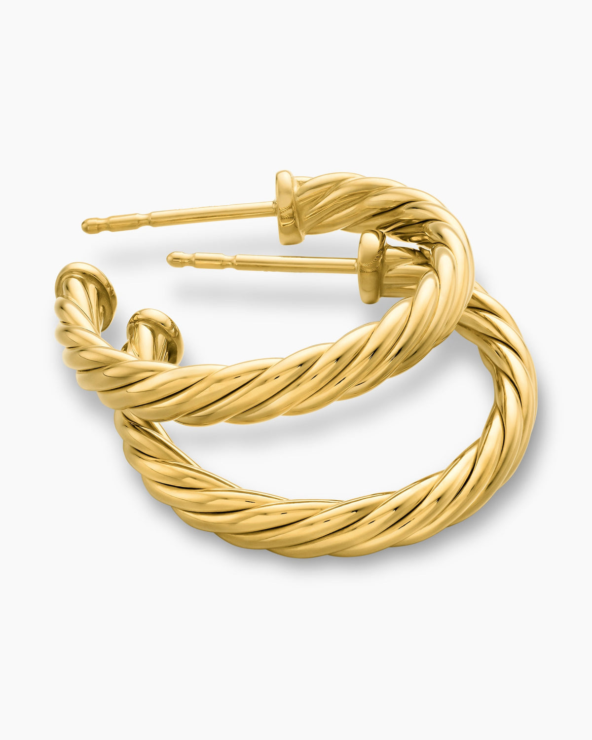 David Yurman Cablespira Hoop Earrings David Yurman Women’s