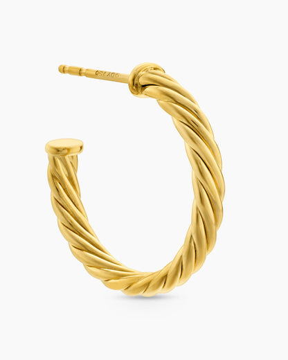 David Yurman Cablespira Hoop Earrings David Yurman Women’s