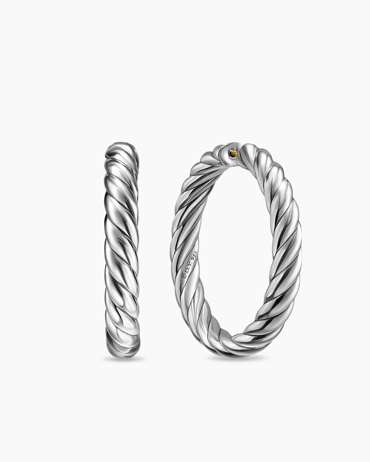 David Yurman Sculpted Cable Hoop Earrings David Yurman Women’s