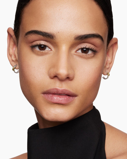 David Yurman Petite X Hoop Earrings David Yurman Women’s