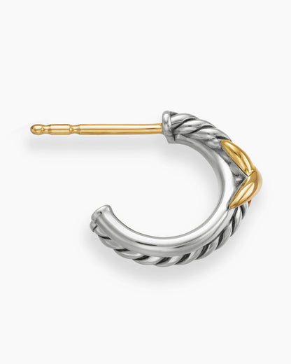 David Yurman Petite X Hoop Earrings David Yurman Women’s