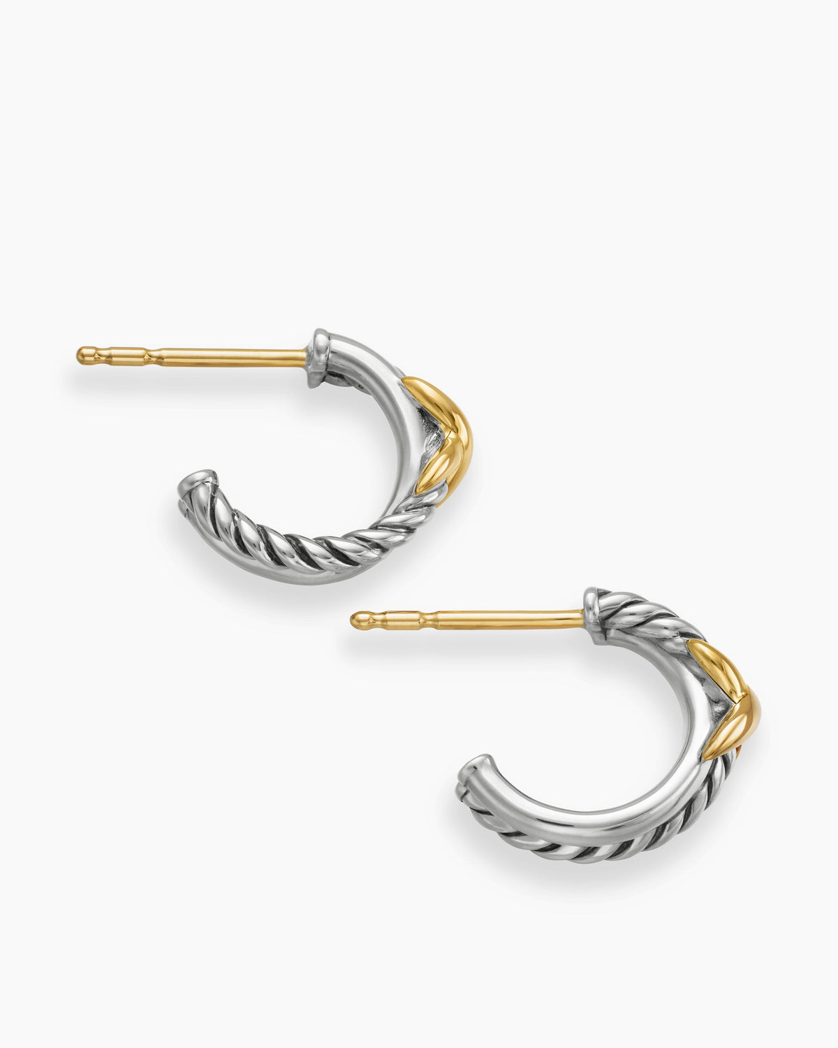 David Yurman Petite X Hoop Earrings David Yurman Women’s