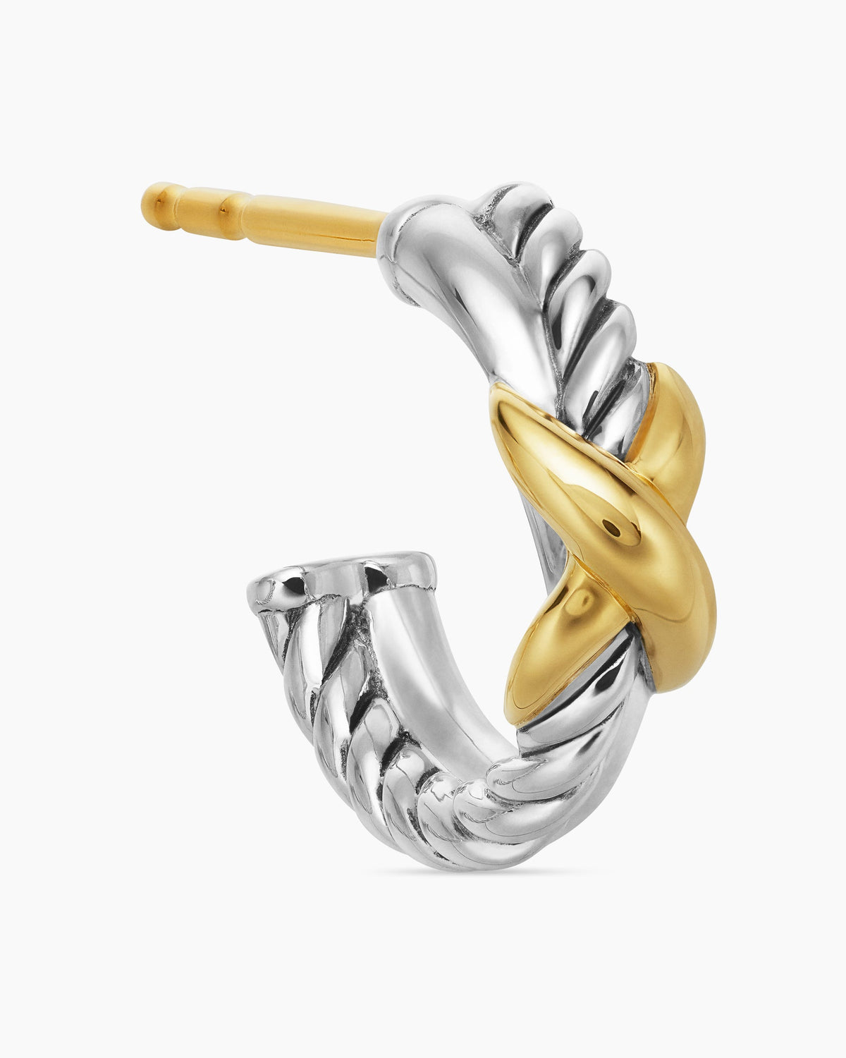 David Yurman Petite X Hoop Earrings David Yurman Women’s