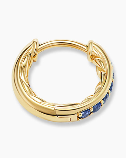 David Yurman Petite Pavé Huggie Hoop Earrings David Yurman Women’s