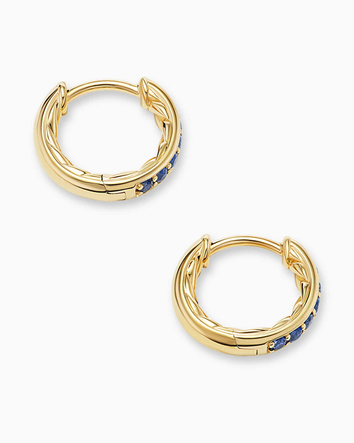 David Yurman Petite Pavé Huggie Hoop Earrings David Yurman Women’s