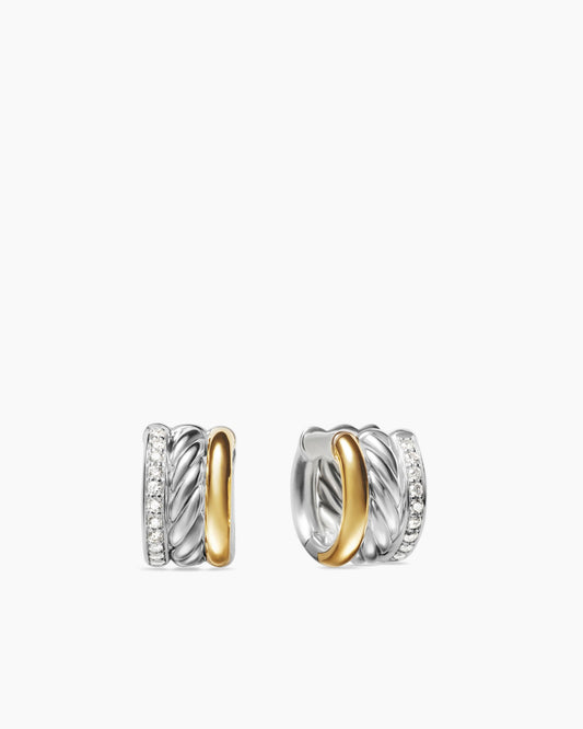 David Yurman DY Mercer Huggie Hoop Earrings David Yurman Women’s