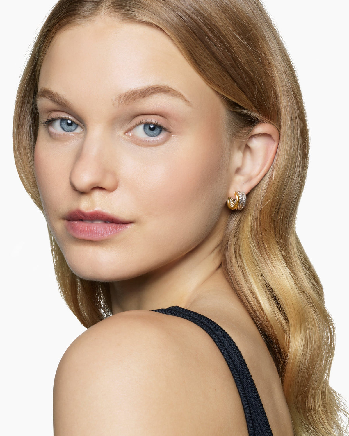 David Yurman DY Mercer Huggie Hoop Earrings David Yurman Women’s