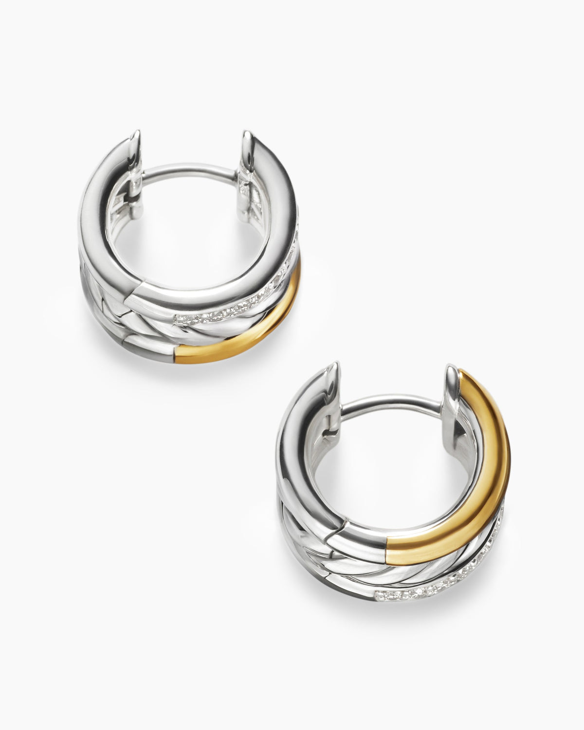 David Yurman DY Mercer Huggie Hoop Earrings David Yurman Women’s