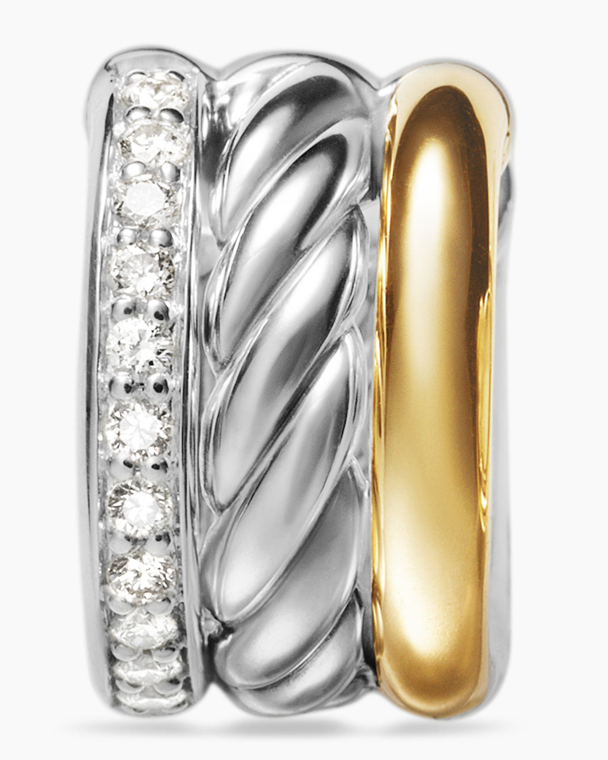 David Yurman DY Mercer Huggie Hoop Earrings David Yurman Women’s