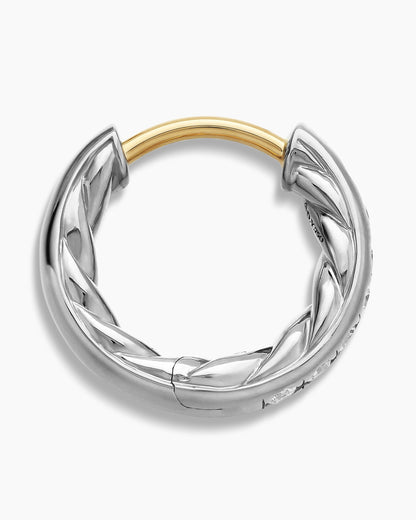 David Yurman Pavé Huggie Hoop Earrings David Yurman Women’s