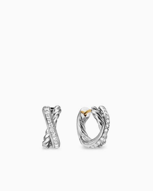 David Yurman Crossover Huggie Hoop Earrings David Yurman Women’s
