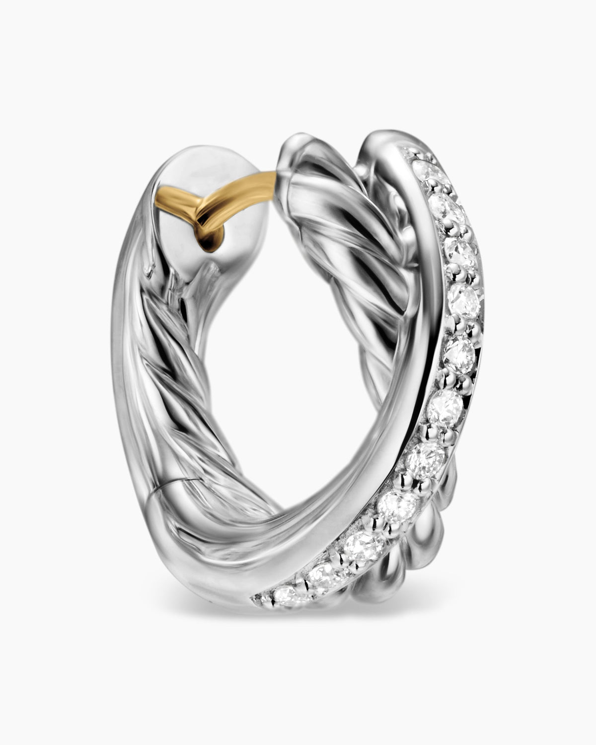 David Yurman Crossover Huggie Hoop Earrings David Yurman Women’s