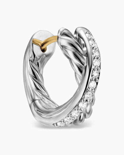 David Yurman Crossover Huggie Hoop Earrings David Yurman Women’s