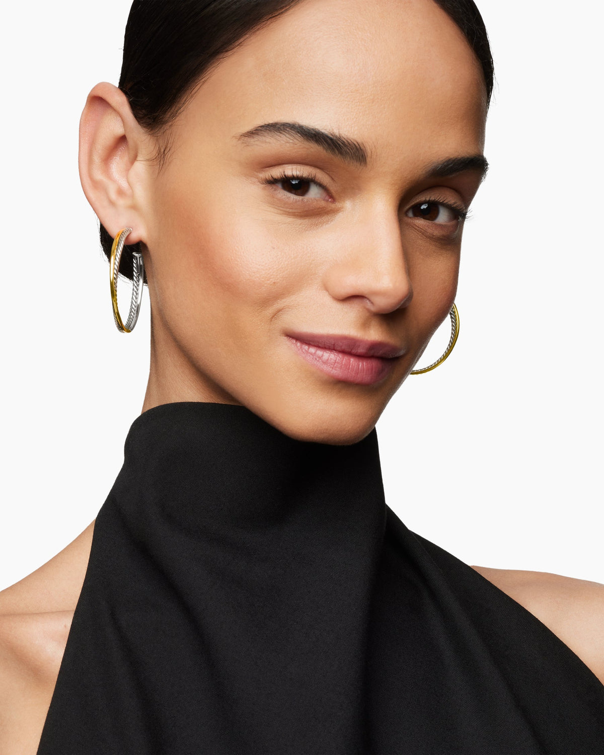 David Yurman Crossover Hoop Earrings David Yurman Women’s