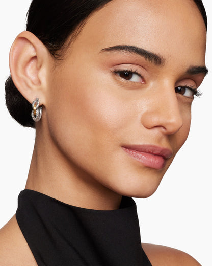 David Yurman Cable Loop Hoop Earrings David Yurman Women’s