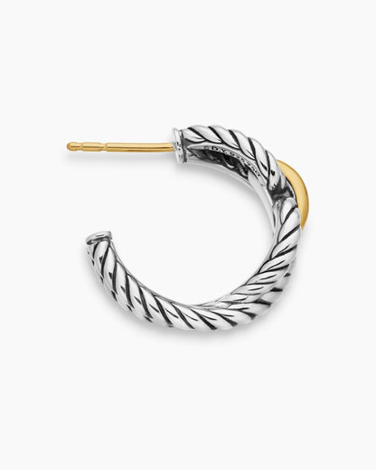 David Yurman Cable Loop Hoop Earrings David Yurman Women’s