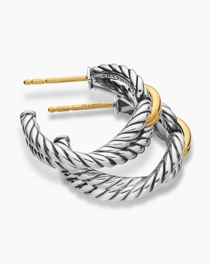 David Yurman Cable Loop Hoop Earrings David Yurman Women’s