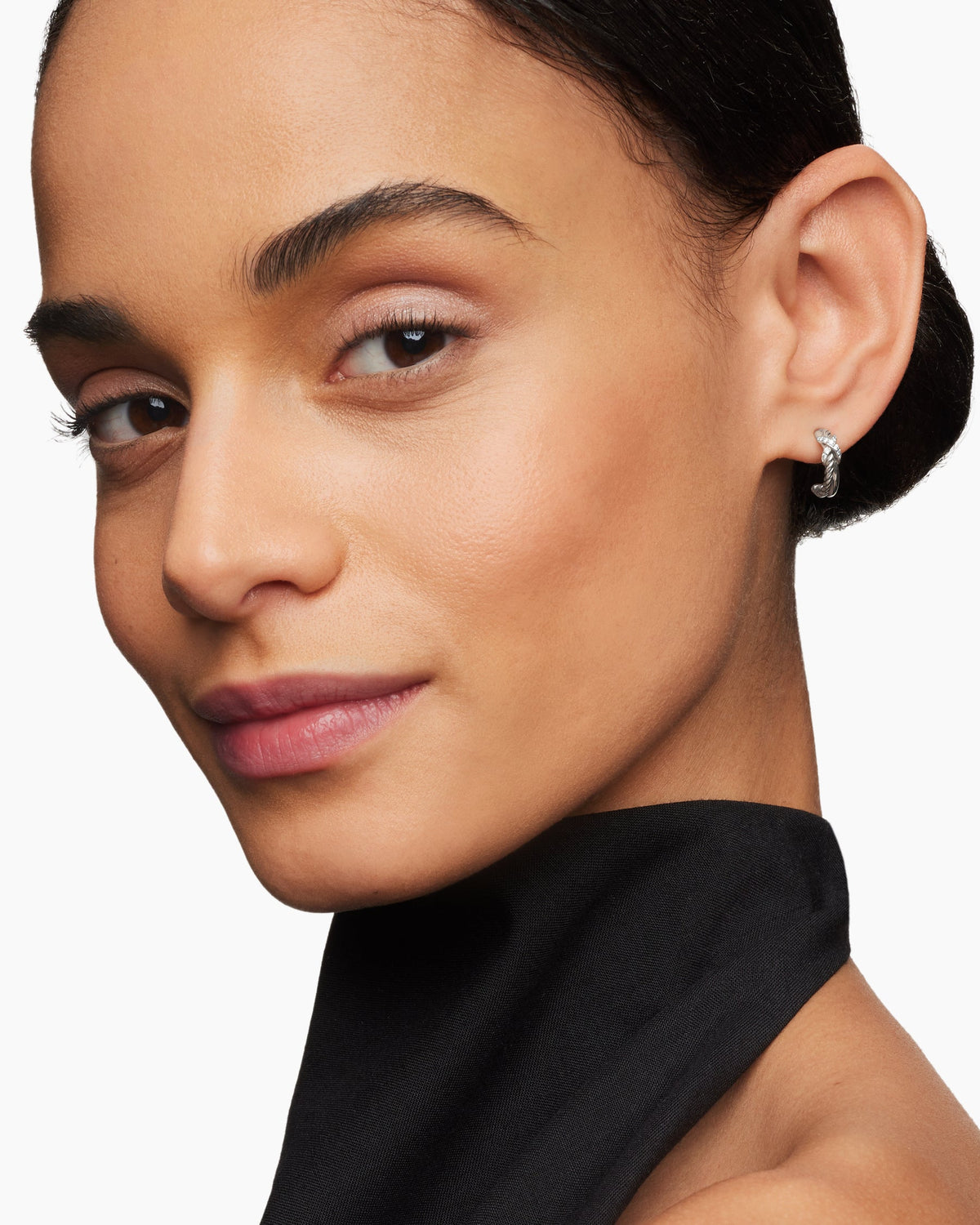 David Yurman Petite X Hoop Earrings David Yurman Women’s
