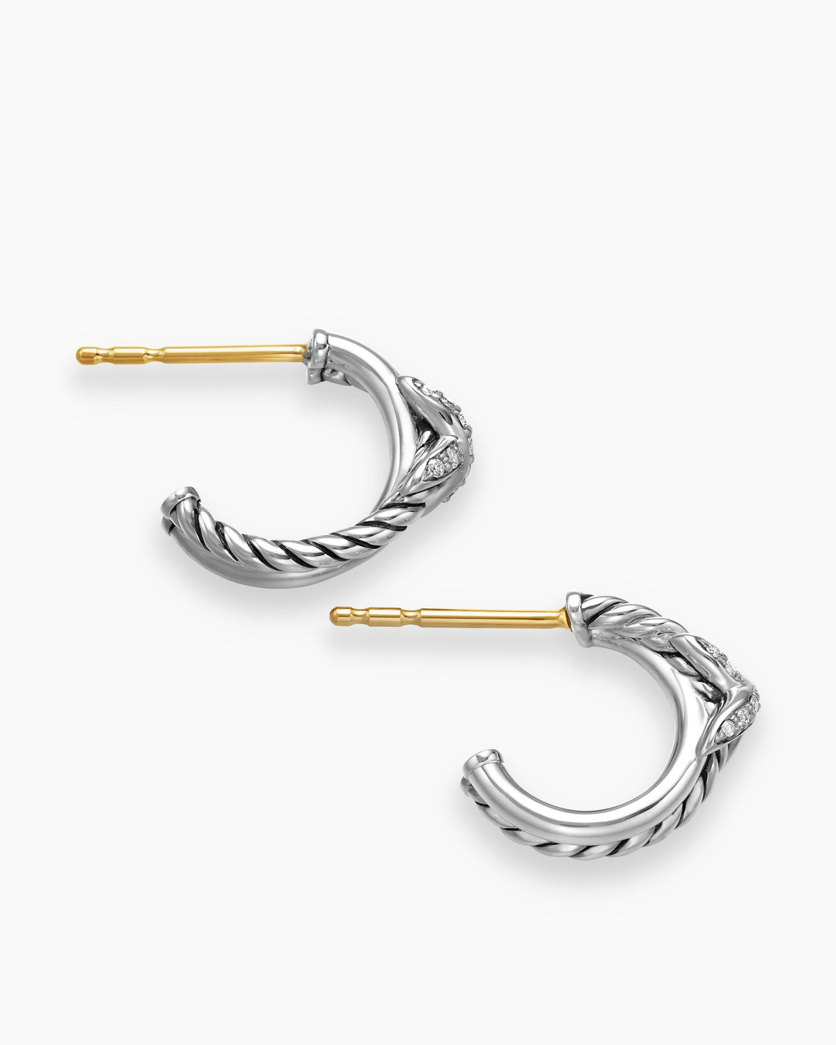 David Yurman Petite X Hoop Earrings David Yurman Women’s