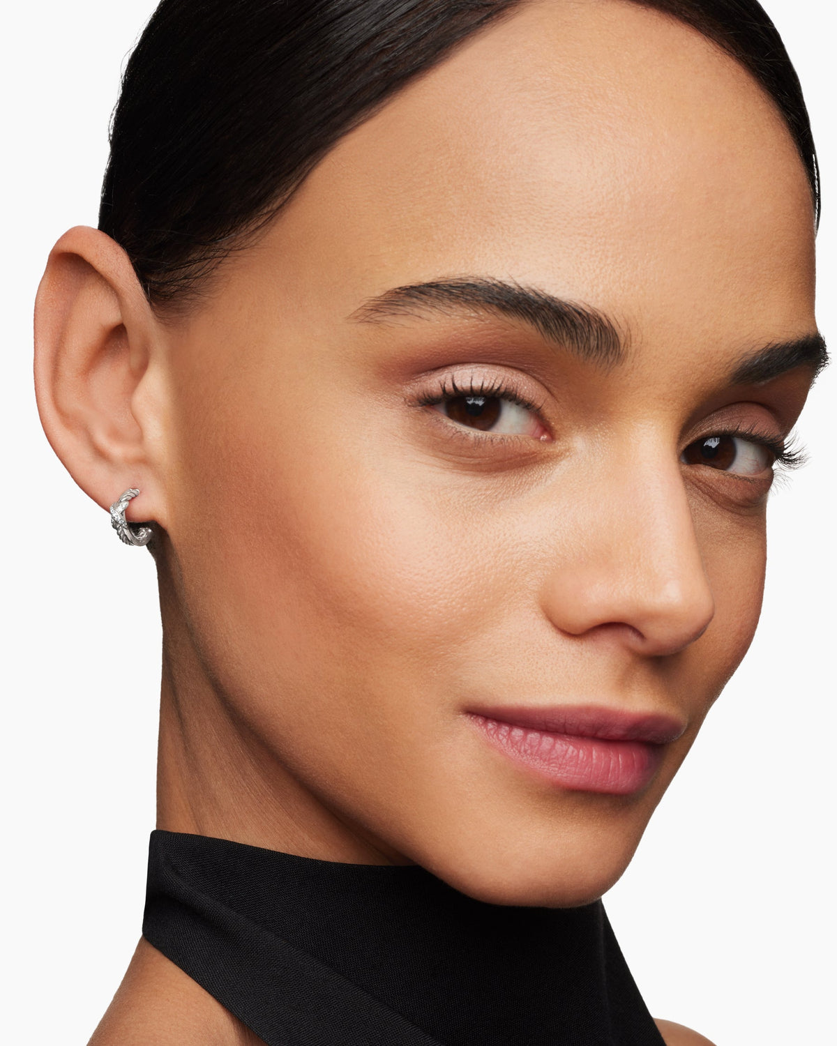 David Yurman Petite X Hoop Earrings David Yurman Women’s
