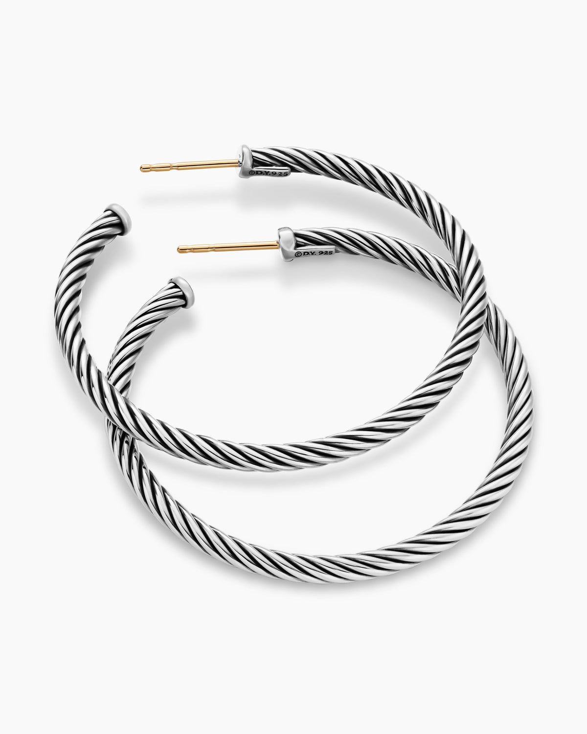 David Yurman Cable Hoop Earrings David Yurman Women’s