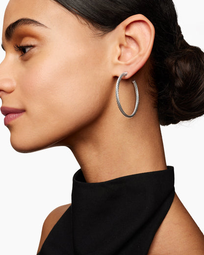 David Yurman Cable Hoop Earrings David Yurman Women’s