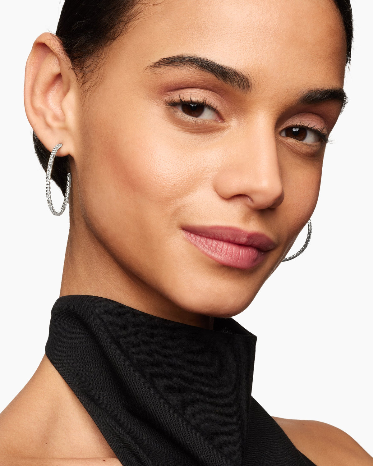 David Yurman Pavé Hoop Earrings David Yurman Women’s