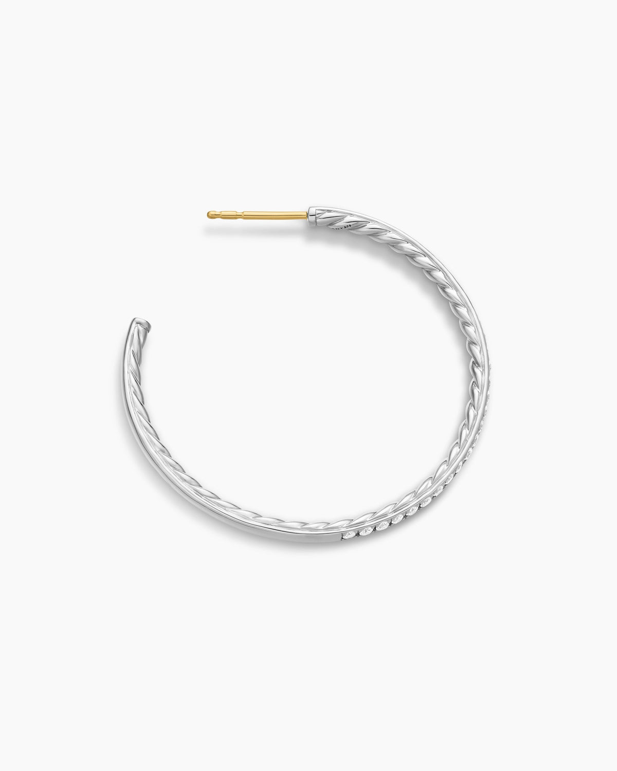 David Yurman Pavé Hoop Earrings David Yurman Women’s