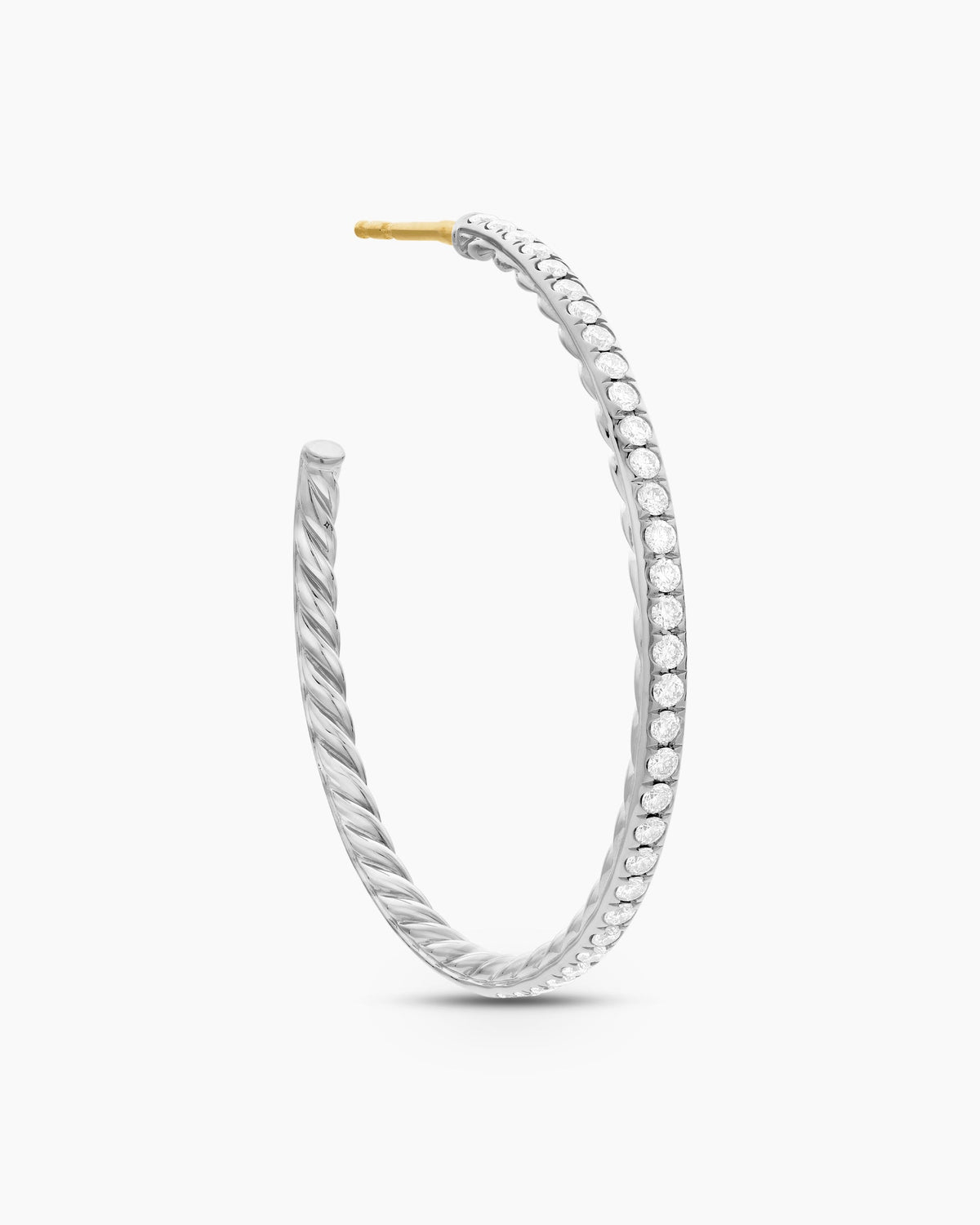David Yurman Pavé Hoop Earrings David Yurman Women’s
