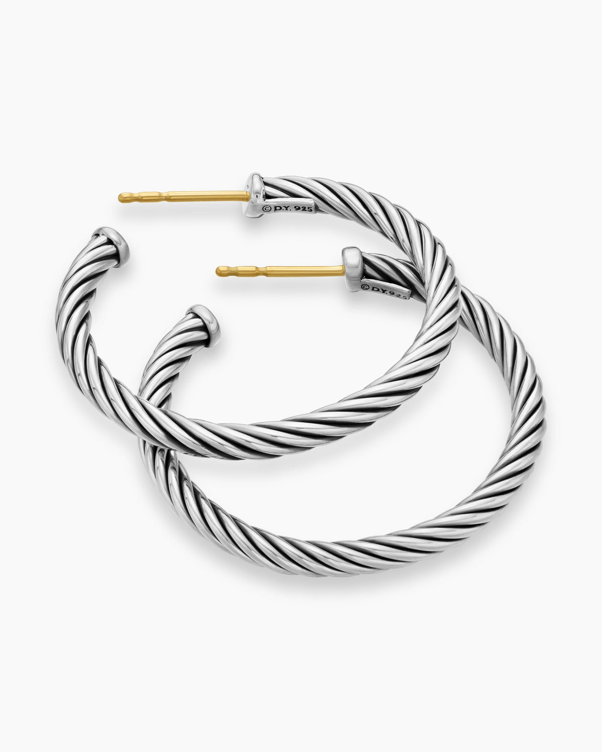 David Yurman Cable Hoop Earrings David Yurman Women’s