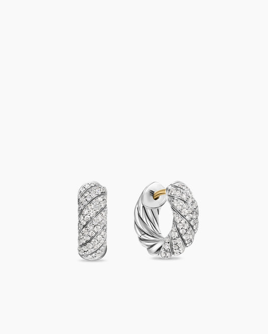 David Yurman Sculpted Cable Hoop Earrings David Yurman Women’s