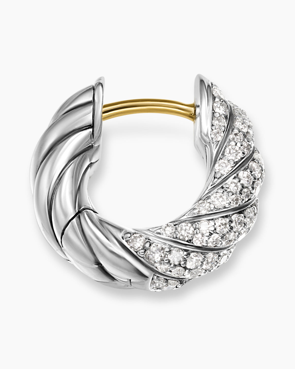 David Yurman Sculpted Cable Hoop Earrings David Yurman Women’s