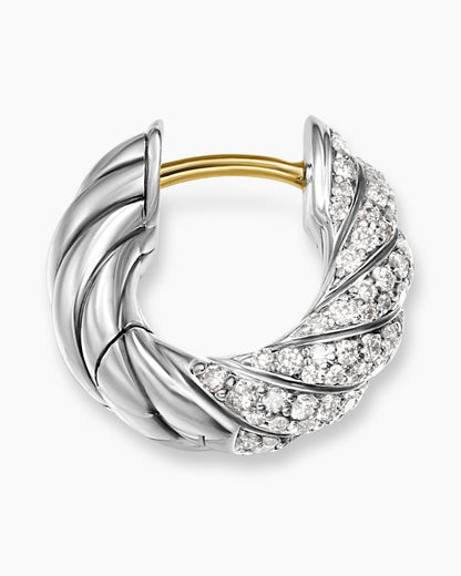 David Yurman Sculpted Cable Hoop Earrings David Yurman Women’s