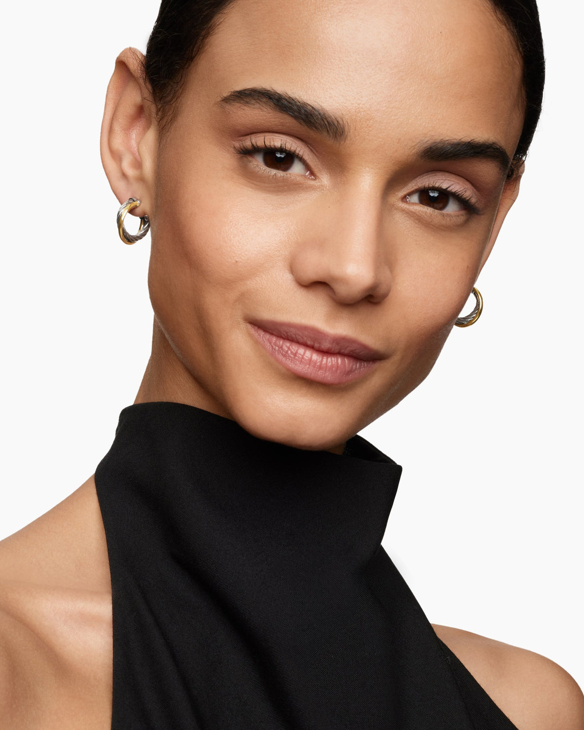 David Yurman Crossover Hoop Earrings David Yurman Women’s