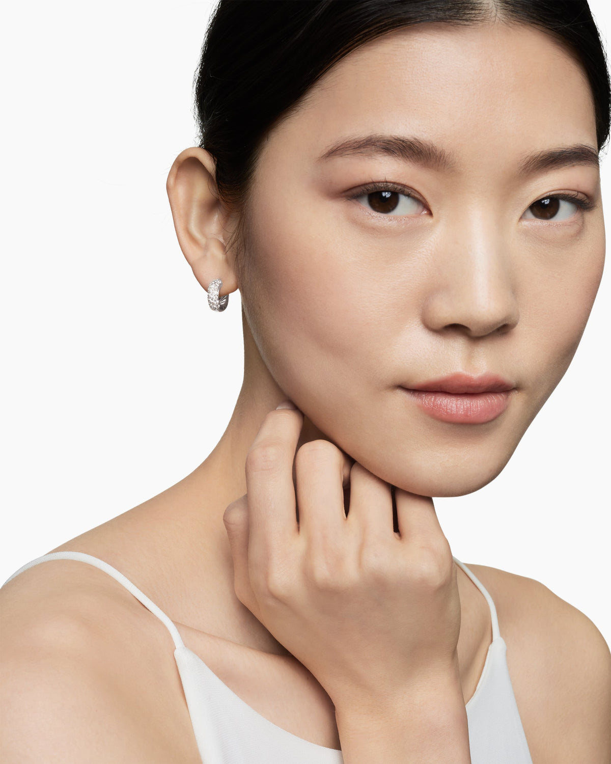 David Yurman DY Mercer Micro Hoop Earrings David Yurman Women’s
