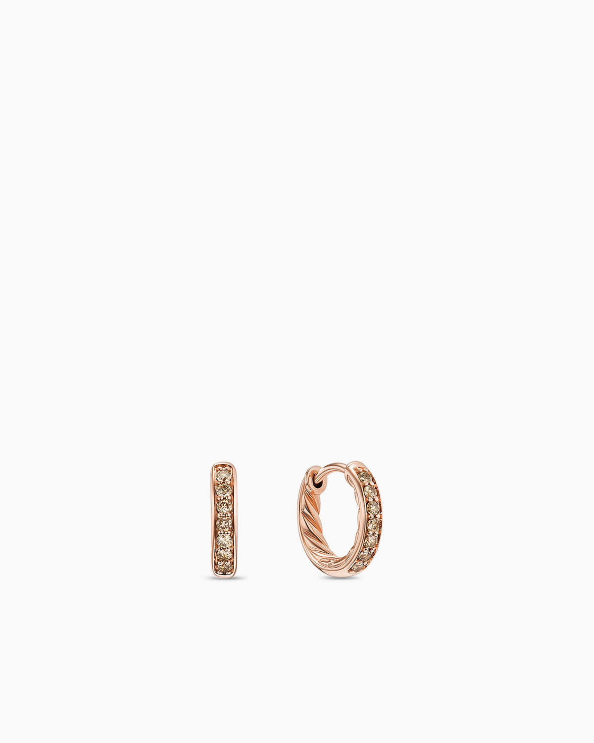 David Yurman Petite Pavé Huggie Hoop Earrings David Yurman Women’s