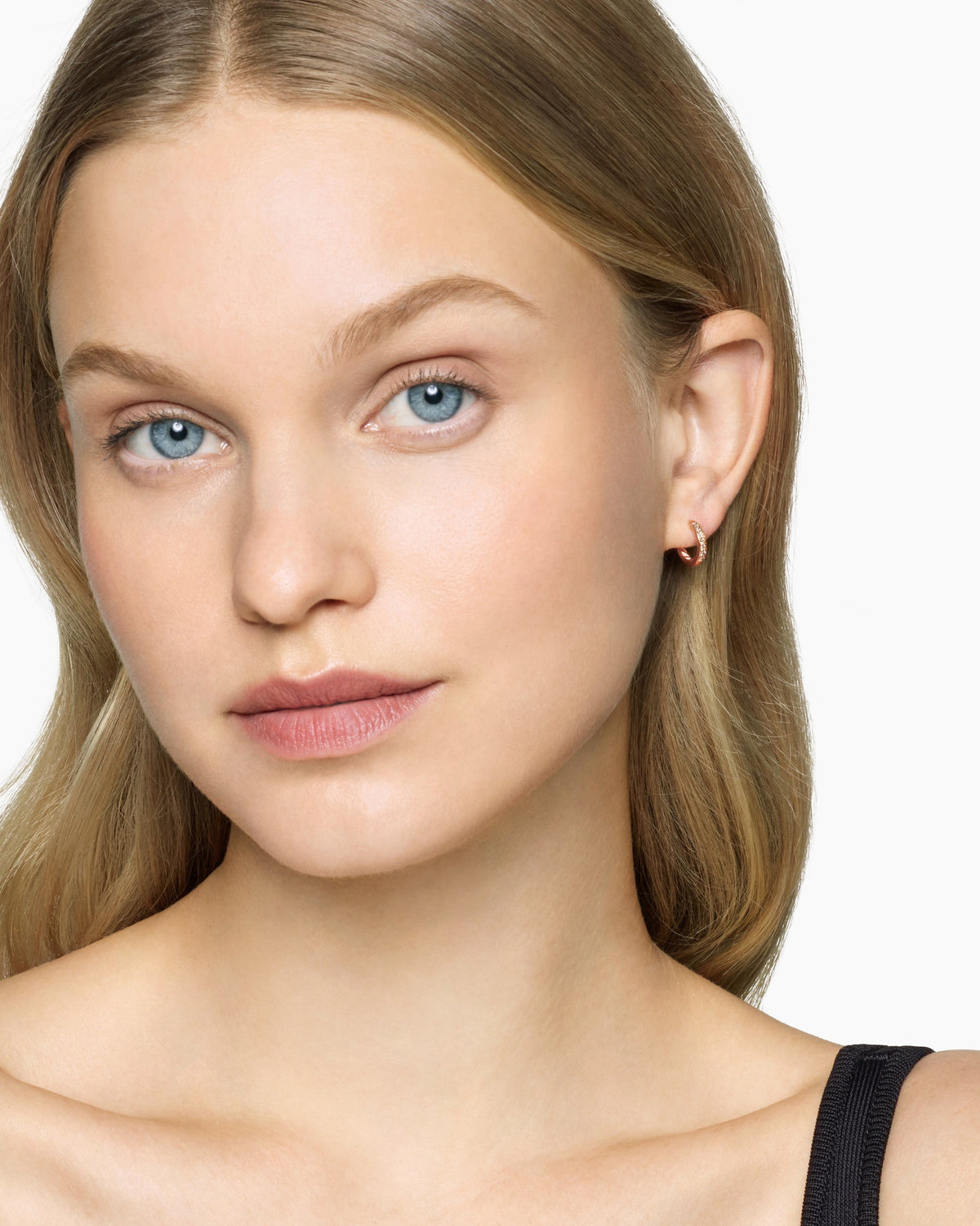 David Yurman Petite Pavé Huggie Hoop Earrings David Yurman Women’s