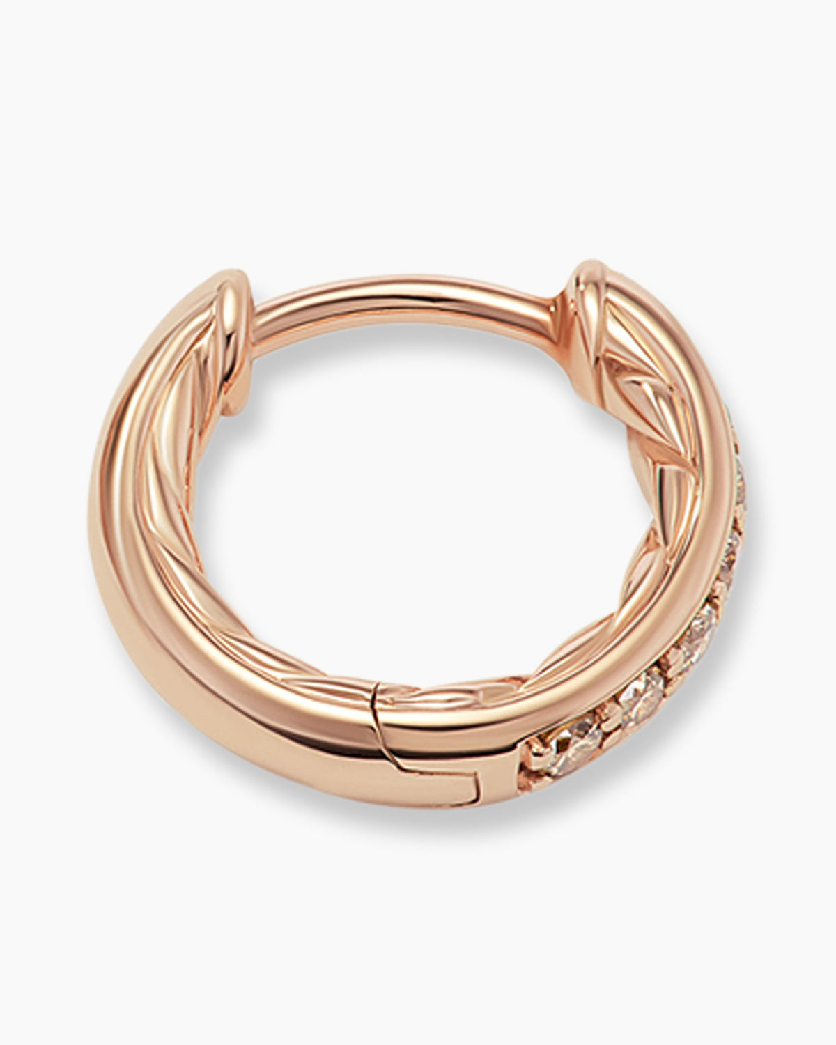 David Yurman Petite Pavé Huggie Hoop Earrings David Yurman Women’s