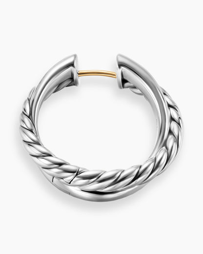 David Yurman Crossover Hoop Earrings David Yurman Women’s