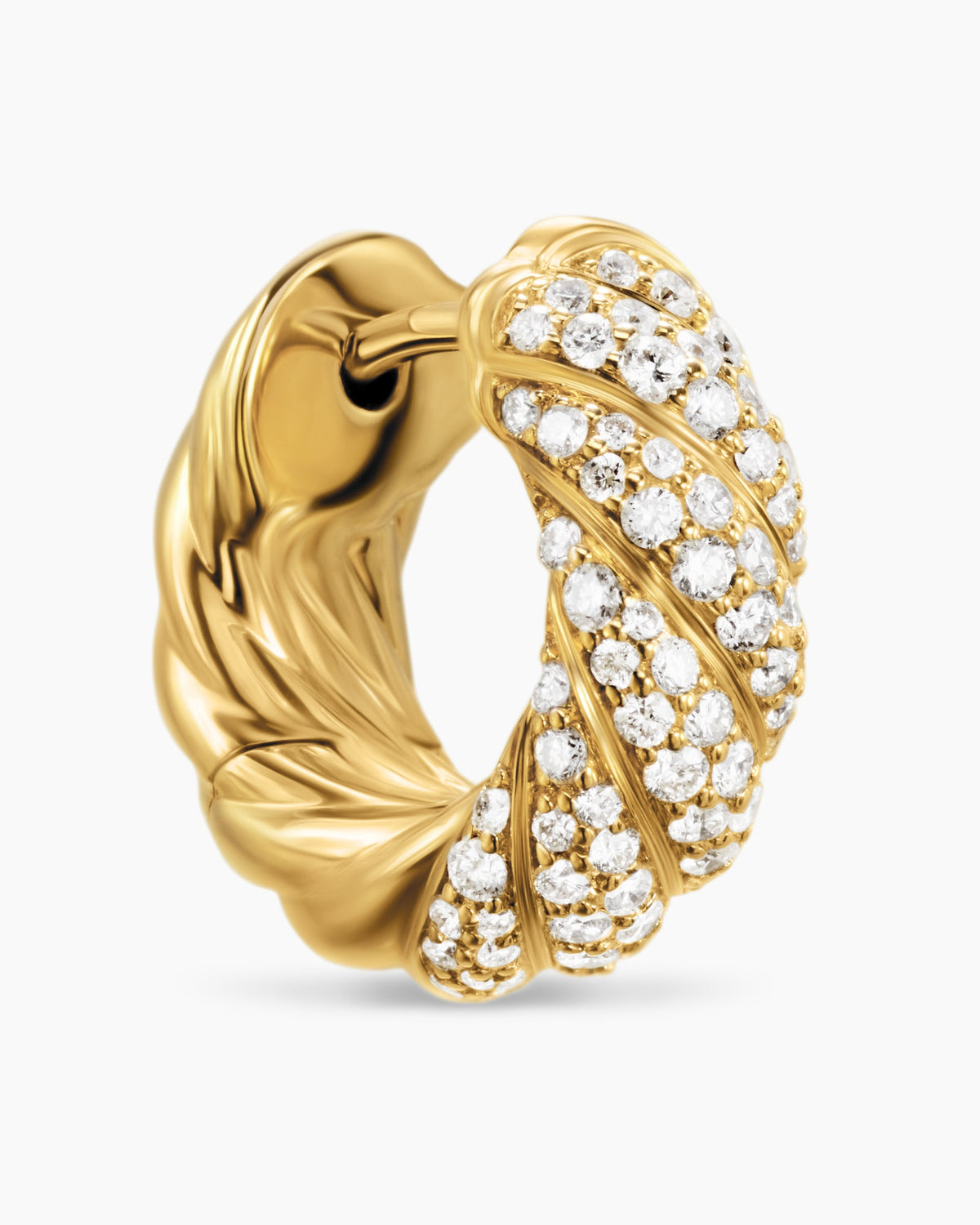 David Yurman Sculpted Cable Hoop Earrings David Yurman Women’s