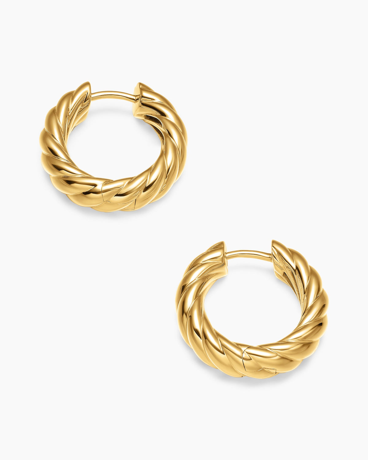 David Yurman Sculpted Cable Hoop Earrings David Yurman Women’s
