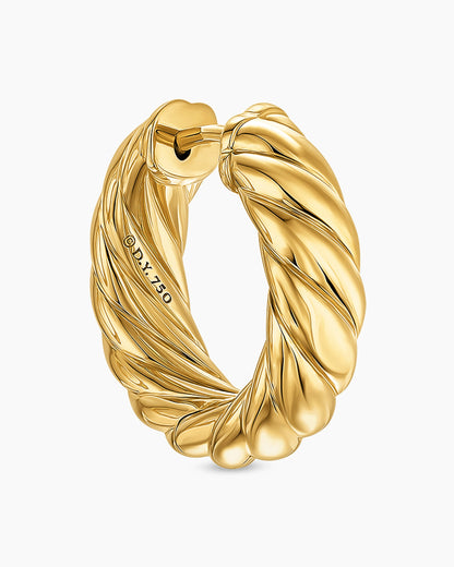 David Yurman Sculpted Cable Hoop Earrings David Yurman Women’s