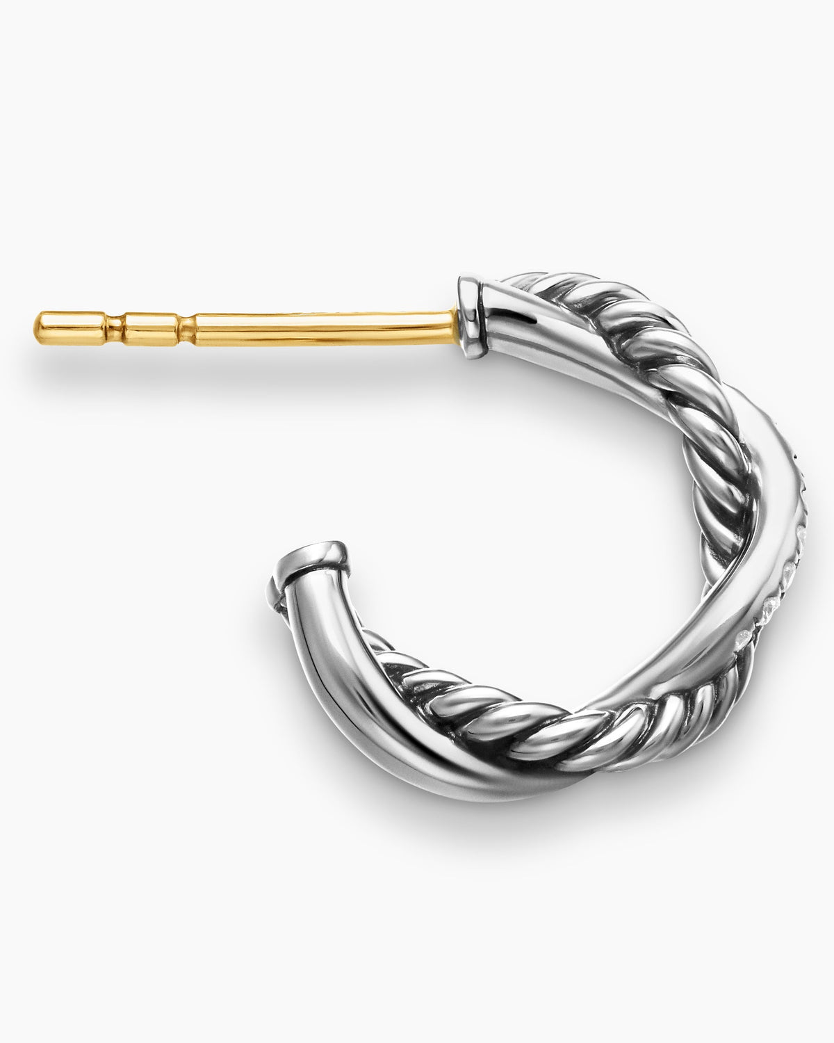 David Yurman Petite Infinity Huggie Hoop Earrings David Yurman Women’s